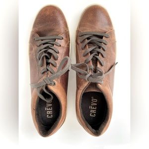 Crevo Bicknor Men’s Leather Sneakers Sz 10